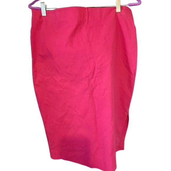 Worthington Dresses & Skirts - 💜 3/25 Worthington Plus Size Fuchsia Skirt With Gold Raw Zipper on side